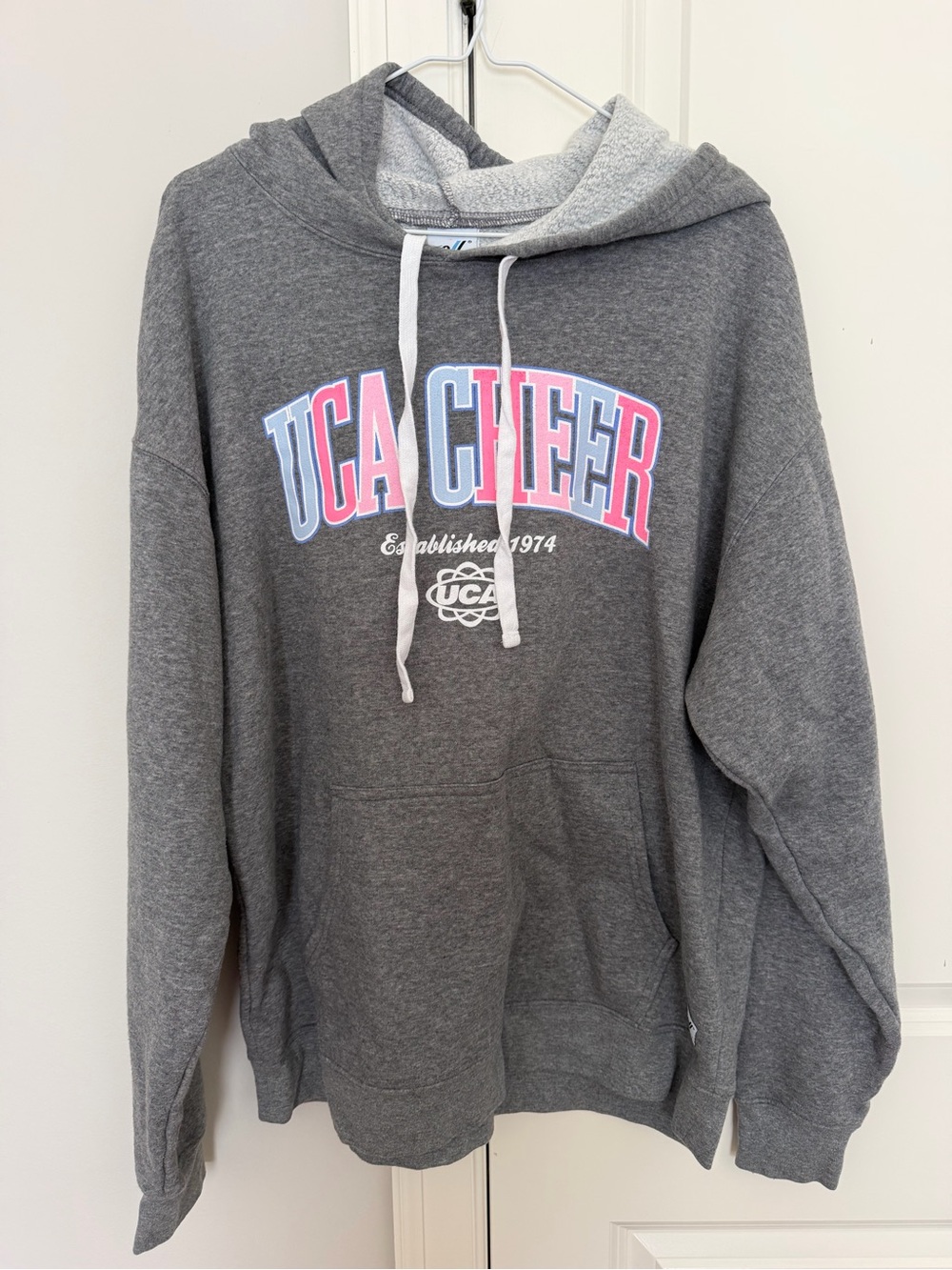 UCA Varsity Cheer Gray Hooded Sweatshirt